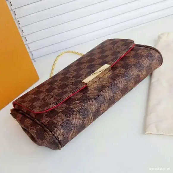 Aaa replica bags Vuitton MM Louis Favorite 0503